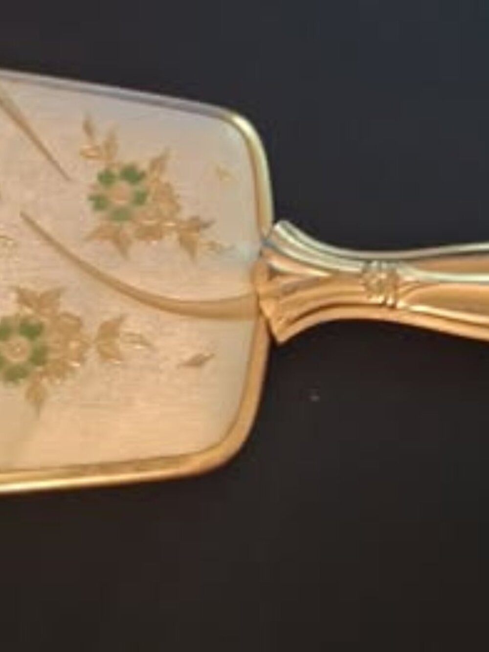 Vintage Vanity Hand Held Mirror